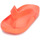 Cipők Női Lábujjközös papucsok Crocs Crocs Splash Glossy Flip Narancssárga