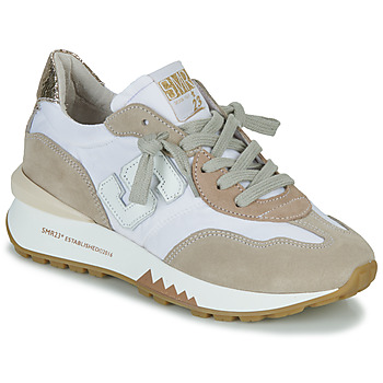Cipők Női Rövid szárú edzőcipők Semerdjian MANTCH-7030 Bézs / Fehér / Arany