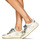 Cipők Női Rövid szárú edzőcipők Semerdjian CHITA-9413 Arany / Fehér