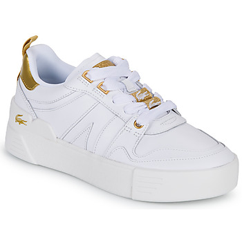 Cipők Női Rövid szárú edzőcipők Lacoste L002 Fehér / Arany