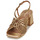 Cipők Női Szandálok / Saruk Maison Minelli F932111METPLATINE Arany