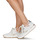 Cipők Női Rövid szárú edzőcipők Tamaris 23702-157 Fehér / Rózsaszín / Arany