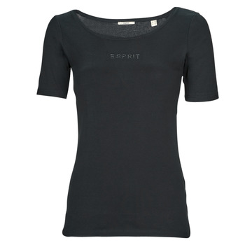 Ruhák Női Rövid ujjú pólók Esprit tshirt sl Fekete 