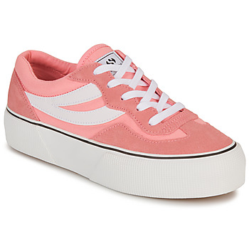 Cipők Női Rövid szárú edzőcipők Superga 3041 COTON Rózsaszín