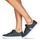 Cipők Női Rövid szárú edzőcipők Tommy Hilfiger ESSENTIAL STRIPES SNEAKER Tengerész