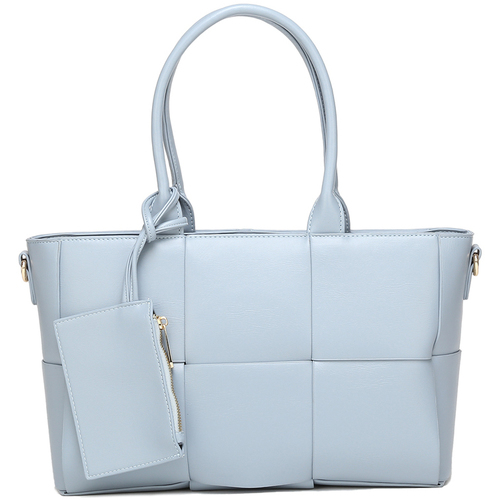 Táskák Női Bevásárló szatyrok / Bevásárló táskák La Modeuse 10771_P60594 Kék