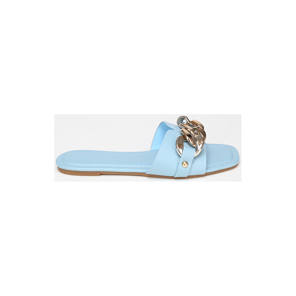 Cipők Női Lábujjközös papucsok La Modeuse 16142_P47306 Kék
