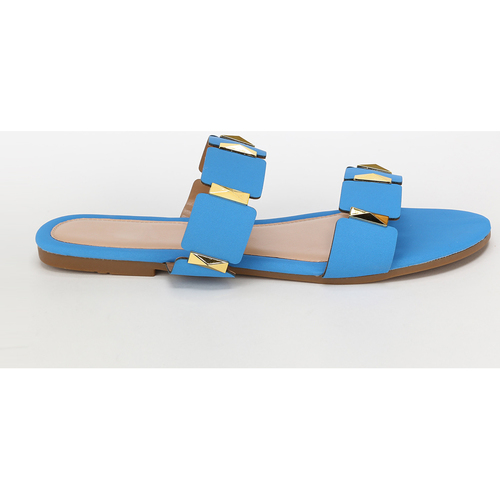 Cipők Női Lábujjközös papucsok La Modeuse 16149_P47344 Kék