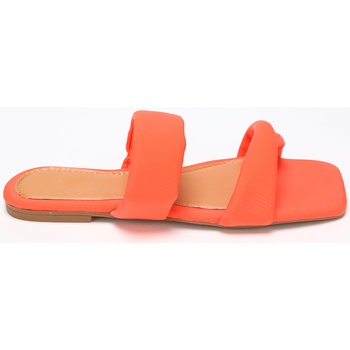 Cipők Női Lábujjközös papucsok La Modeuse 16169_P47442 Narancssárga