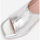 Cipők Női Lábujjközös papucsok La Modeuse 46162_P102462 Ezüst