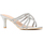 Cipők Női Lábujjközös papucsok La Modeuse 46188_P102614 Ezüst