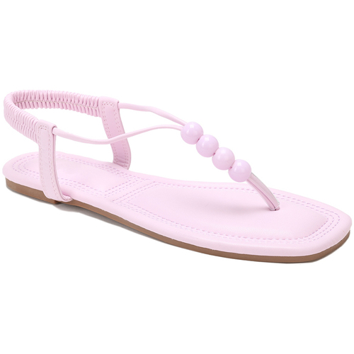 Cipők Női Szandálok / Saruk La Modeuse 58267_P133803 Rózsaszín