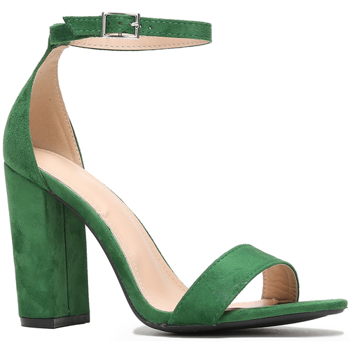 Cipők Női Szandálok / Saruk La Modeuse 58308_P134051 Zöld