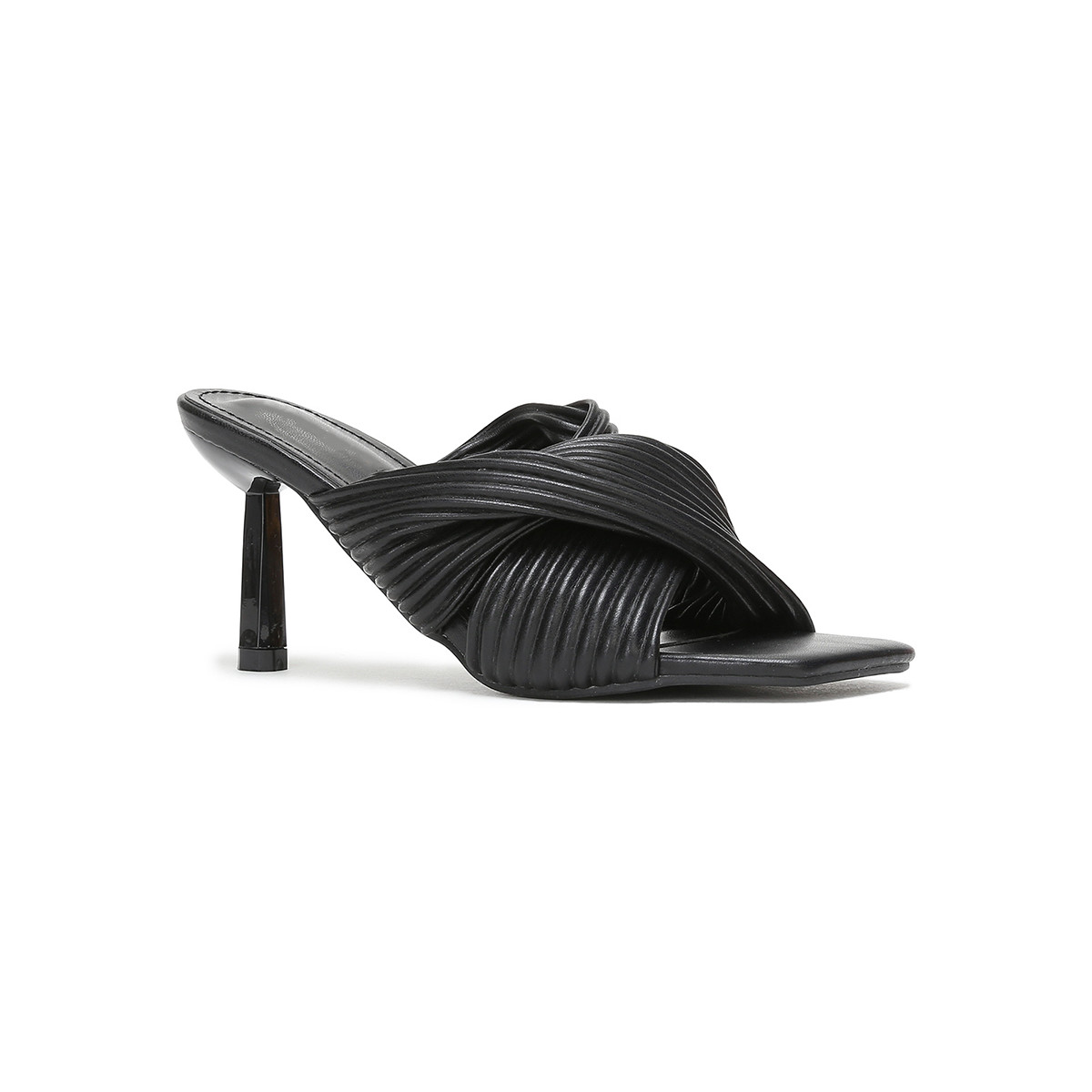 Cipők Női Lábujjközös papucsok La Modeuse 61184_P139378 Fekete 