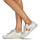 Cipők Női Rövid szárú edzőcipők Meline NKC167 Fehér / Arany