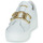 Cipők Női Rövid szárú edzőcipők Meline PF1499 Fehér / Arany