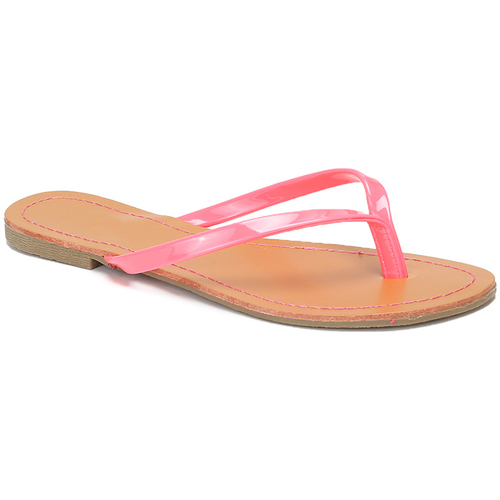 Cipők Női Lábujjközös papucsok La Modeuse 61298_P139735 Rózsaszín