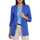 Ruhák Női Kabátok / Blézerek La Modeuse 61370_P139993 Kék