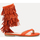 Cipők Női Szandálok / Saruk La Modeuse 63261_P143789 Narancssárga