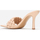 Cipők Női Lábujjközös papucsok La Modeuse 63324_P143955 Bézs