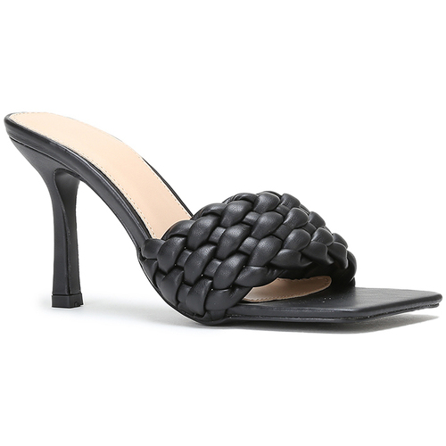 Cipők Női Lábujjközös papucsok La Modeuse 63325_P143959 Fekete 