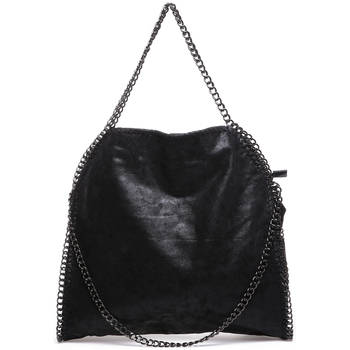 Táskák Női Bevásárló szatyrok / Bevásárló táskák La Modeuse 10707_P60530 Fekete 
