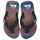 Cipők Fiú Lábujjközös papucsok Quiksilver MOLOKAI LAYBACK II Kék / Sokszínű