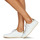Cipők Női Rövid szárú edzőcipők Pataugas Aster F4G Fehér / Arany