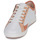 Cipők Női Rövid szárú edzőcipők Pataugas JESTER/MIXS F2I Fehér / Narancssárga