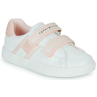 Cipők Lány Rövid szárú edzőcipők Tommy Hilfiger JUICE Fehér / Rózsaszín