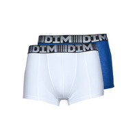 Fehérnemű Férfi Boxerek DIM AIR COTON 3DFLEX PACK X2 Kék / Fehér