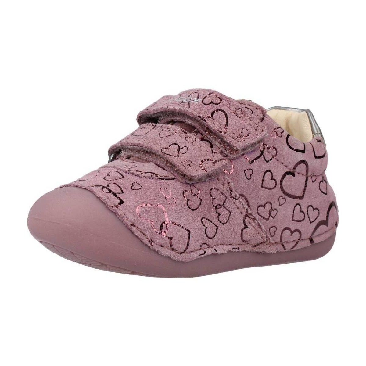 Cipők Lány Oxford cipők & Bokacipők Geox B TUTIM B Rózsaszín
