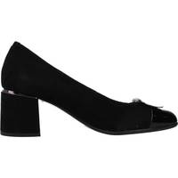 Cipők Női Oxford cipők & Bokacipők Stonefly BRIDGET 2 PATENT/GOAT SUEDE Fekete 