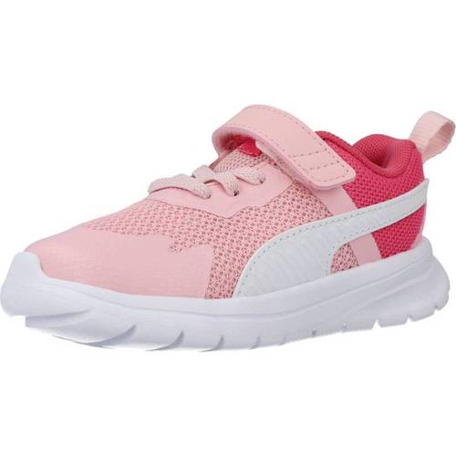 Cipők Lány Rövid szárú edzőcipők Puma RUN MESH AC+ I Rózsaszín