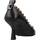 Cipők Női Oxford cipők & Bokacipők Doralatina 49541E Fekete 