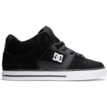 Cipők Férfi Divat edzőcipők DC Shoes Pure mid ADYS400082 BLACK/WHITE (BKW) Fekete 