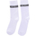 Fehérnemű Férfi High socks Bikkembergs BK019-WHITE Fehér