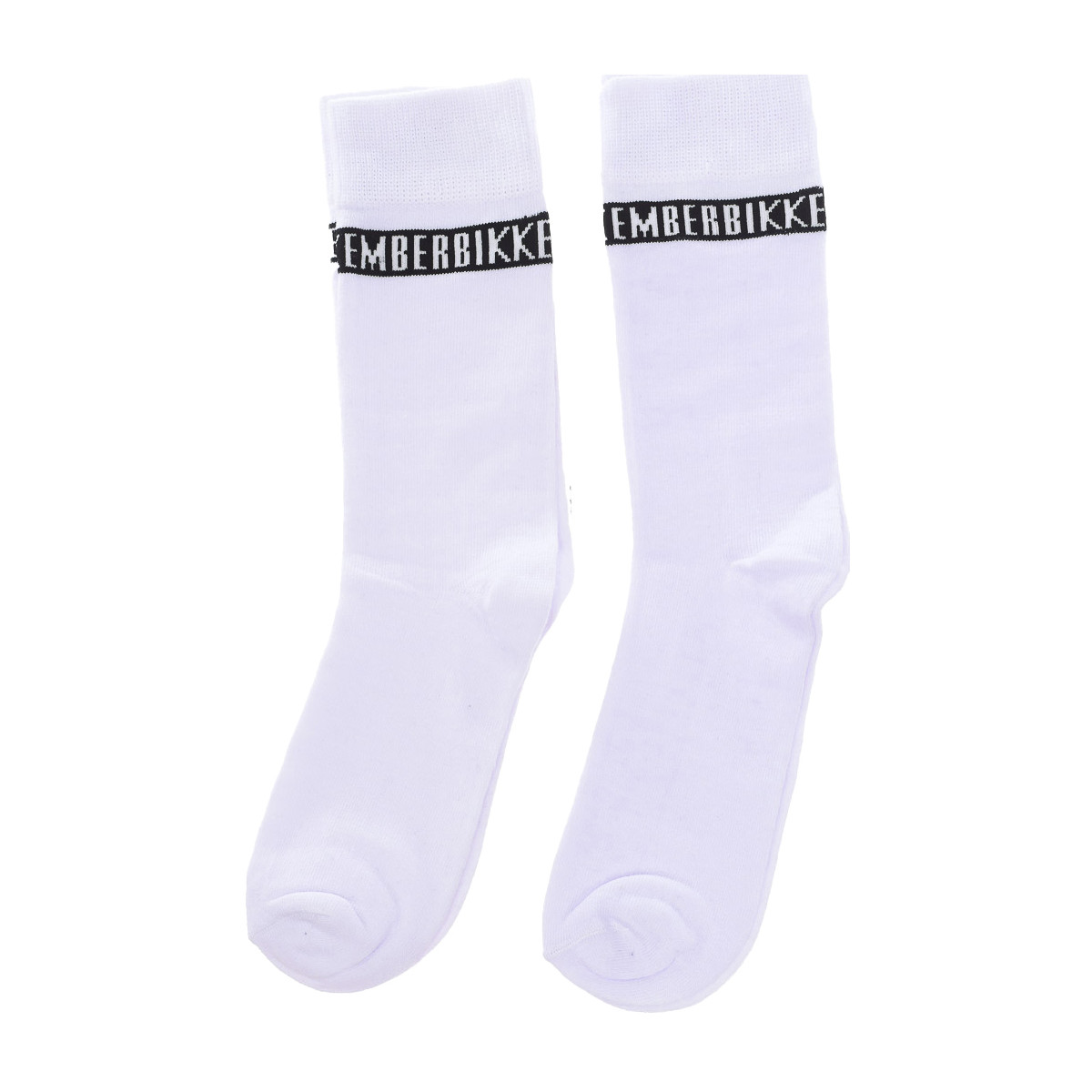 Fehérnemű Férfi High socks Bikkembergs BK019-WHITE Fehér