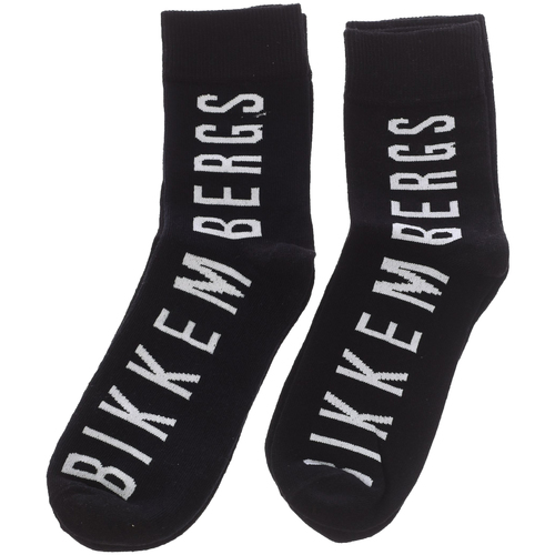 Fehérnemű Férfi High socks Bikkembergs BK061-BLACK Fekete 