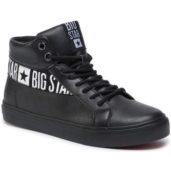 Cipők Férfi Magas szárú edzőcipők Big Star EE174339 Fekete 