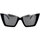 Órák & Ékszerek Női Napszemüvegek Yves Saint Laurent Occhiali da Sole Saint Laurent SL 570 002 Fekete 
