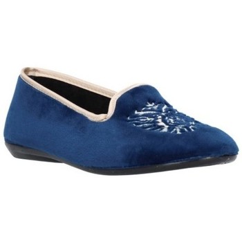 Cipők Női Mamuszok Norteñas 7-980-25 Mujer Azul marino Kék