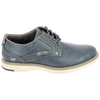 Cipők Férfi Oxford cipők & Bokacipők Mustang Chaussure Basse 4105303 Marine Kék