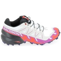Cipők Női Futócipők Salomon Speedcross 6 Blanc Violet Fehér