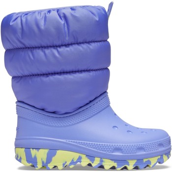 Cipők Gyerek Gumicsizmák Crocs Crocs™ Classic Neo Puff Boot Kid's 207683 Digital Violet