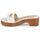Cipők Női Papucsok Lauren Ralph Lauren ROXANNE-SANDALS-FLAT SANDAL Fehér