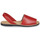 Cipők Női Szandálok / Saruk So Size LOJA Piros