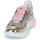 Cipők Női Rövid szárú edzőcipők Love Moschino SUPERHEART Rózsaszín / Arany / Ezüst / Rózsaszín