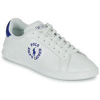 Cipők Rövid szárú edzőcipők Polo Ralph Lauren HRT CRT CL-SNEAKERS-LOW TOP LACE Fehér / Kék