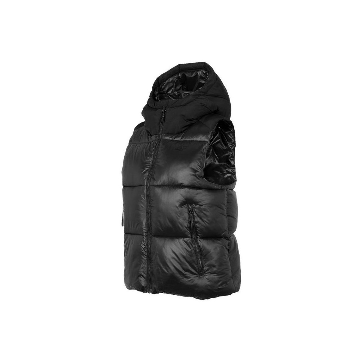 Ruhák Női Kabátok 4F KUDP004 Fekete 